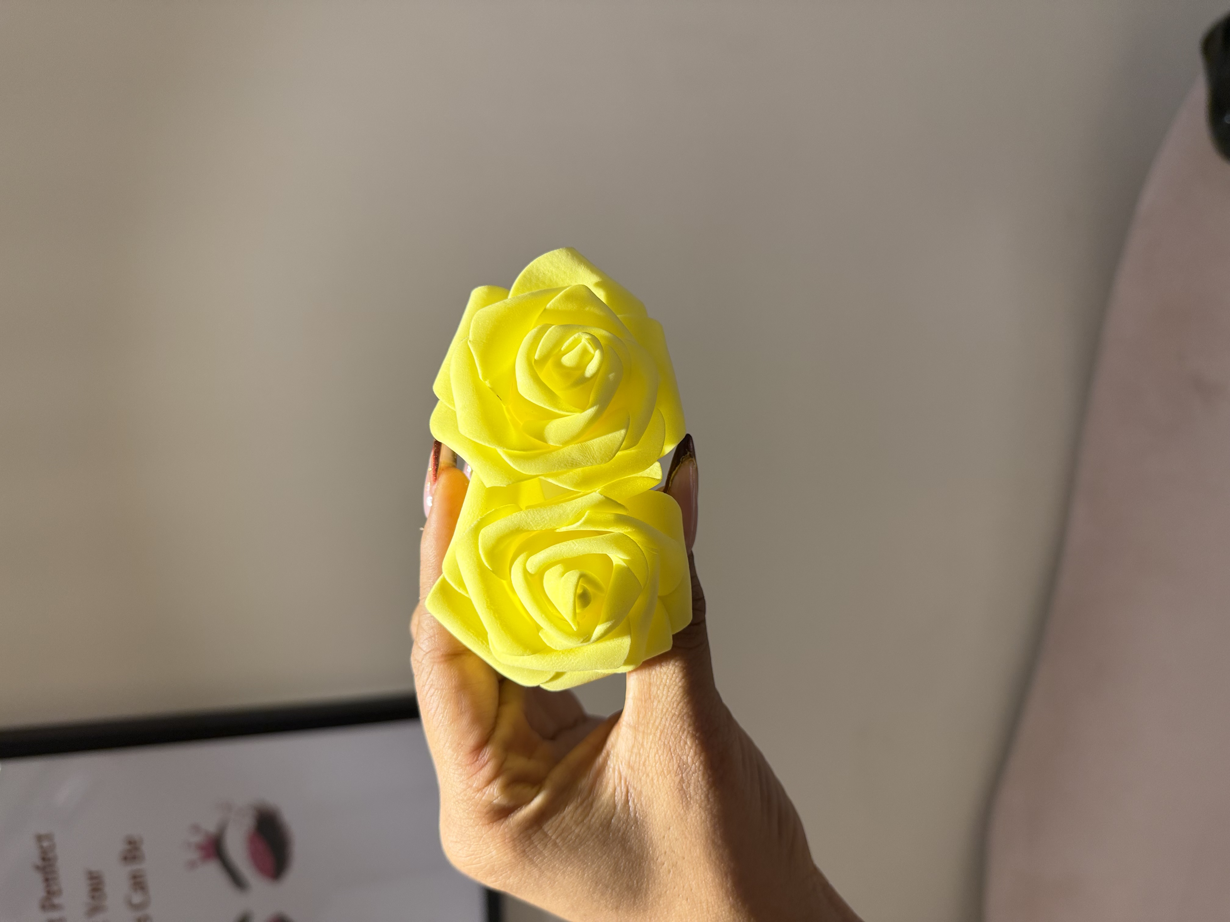 Flower earrings 