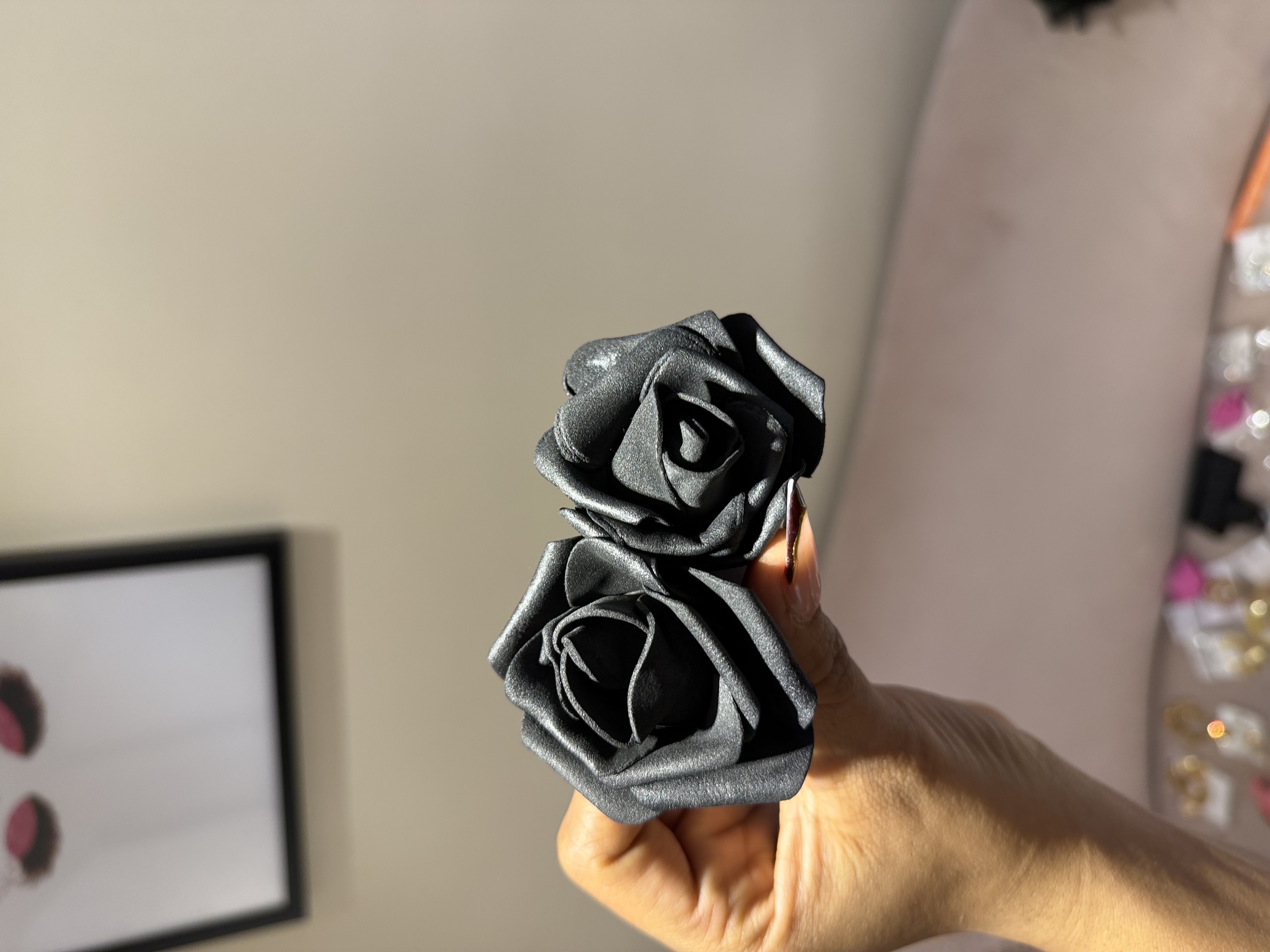 A Flower earrings 