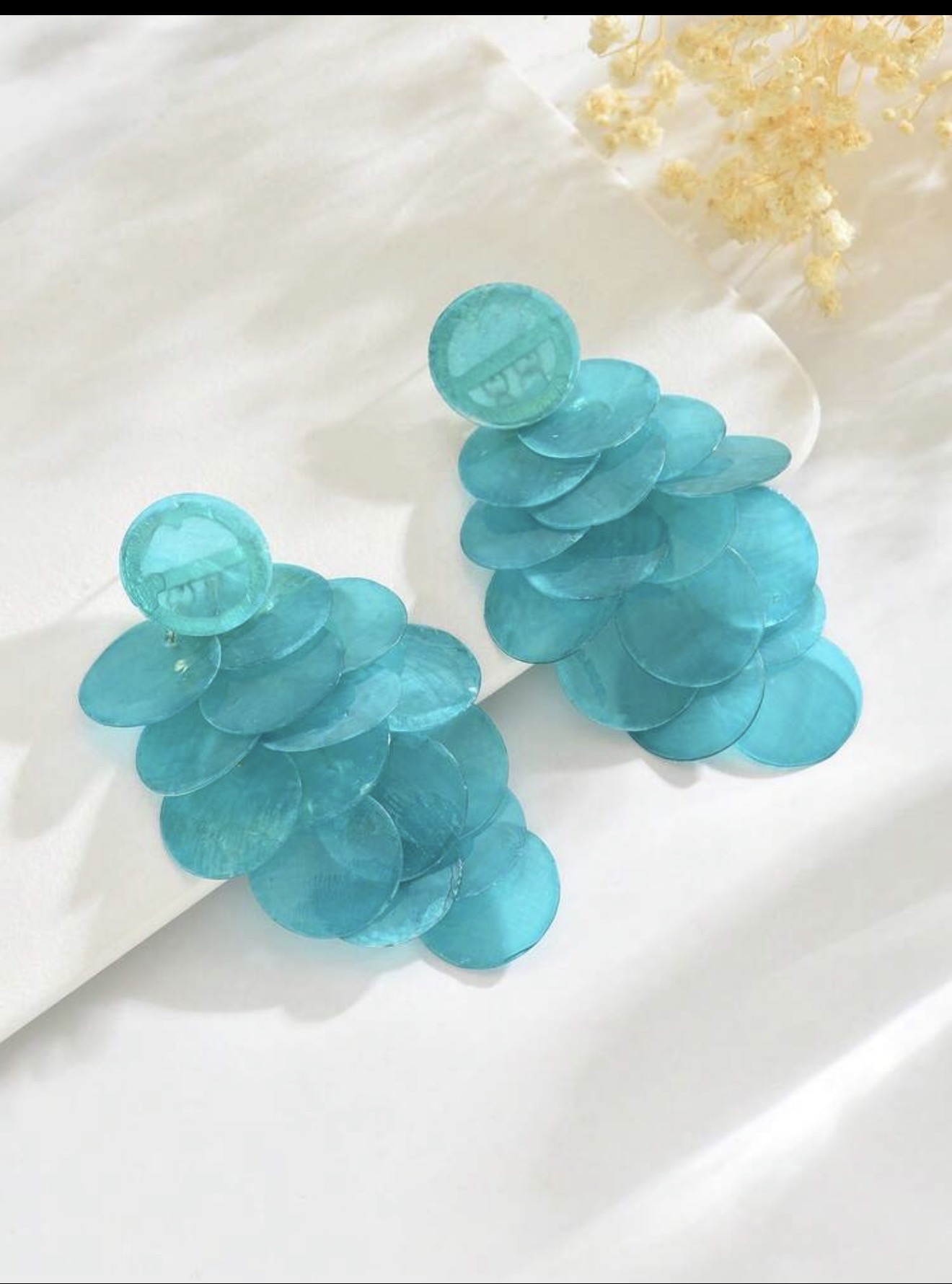 Blue earrings 